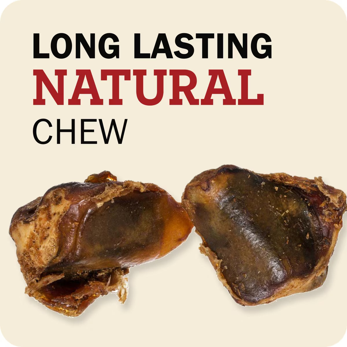 Redbarn Knee Caps Dog Chew 4pk