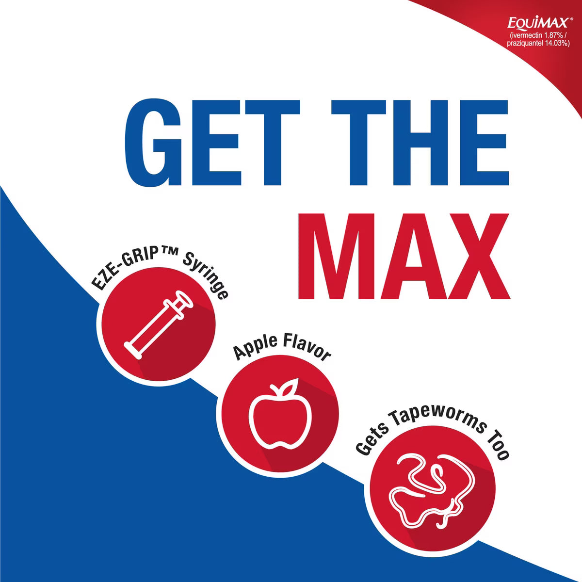 Bimeda Equimax Ivermectin & Praziquantel Dewormer Paste for Horses 6.42-gm