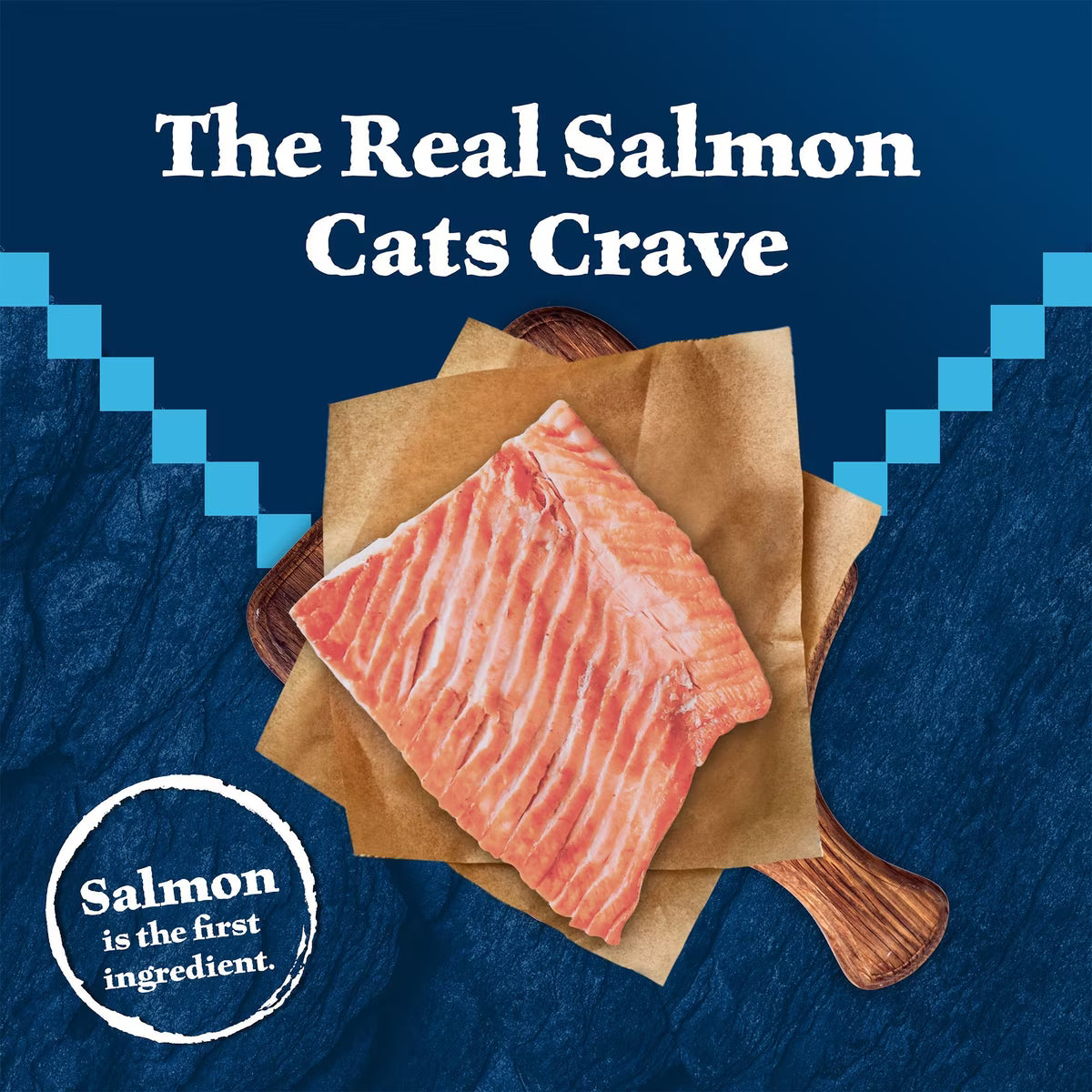 Blue Buffalo Wilderness Salmon Recipe Grain-Free Dry Cat Food 5lb