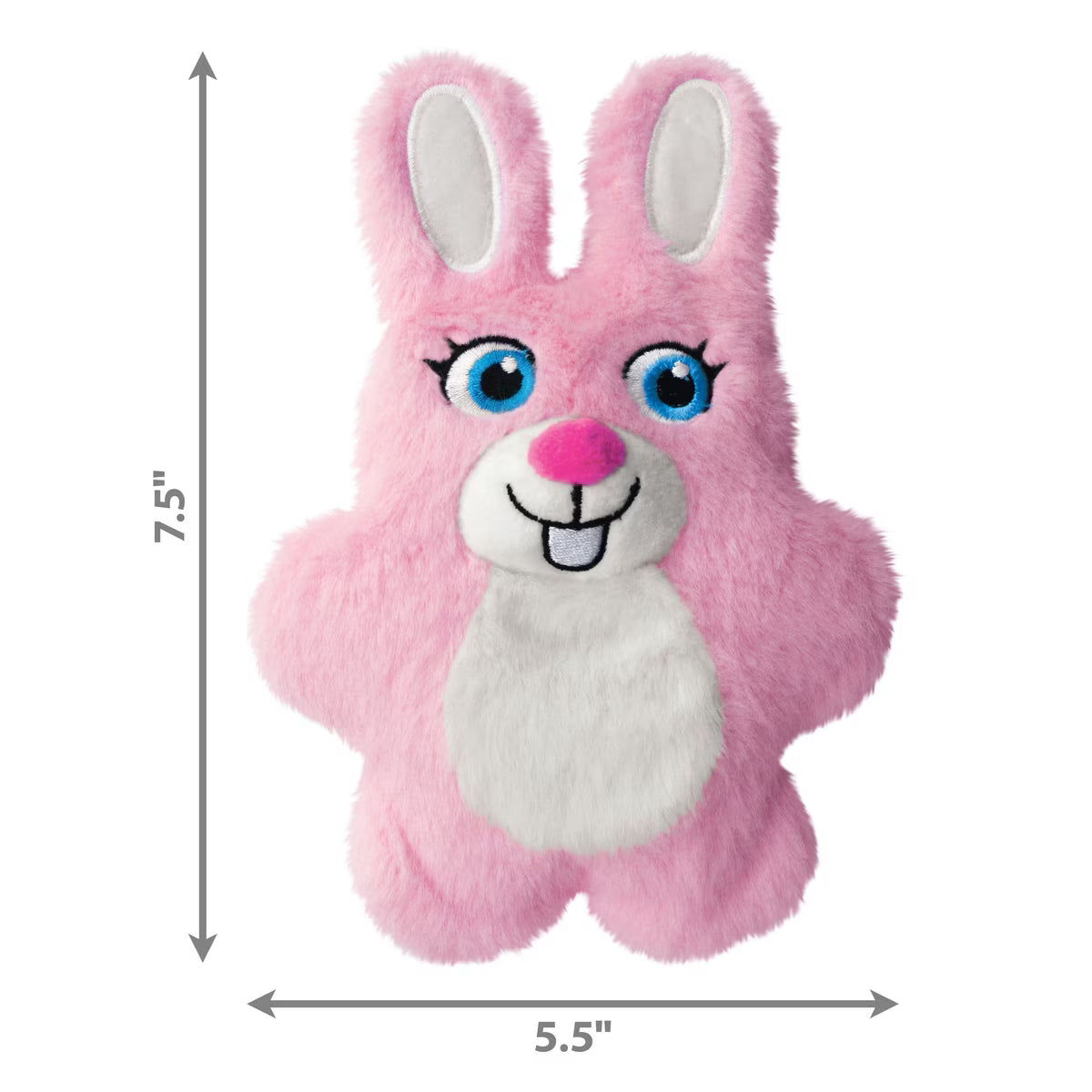 Kong Snuzzles Kiddos Bunny Tough Squeaky Dog Toy Small