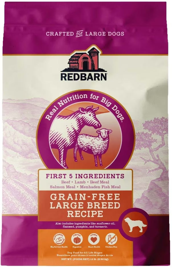 Redbarn Grain-Free Large Breed Recipe Dry Dog Food  15lb