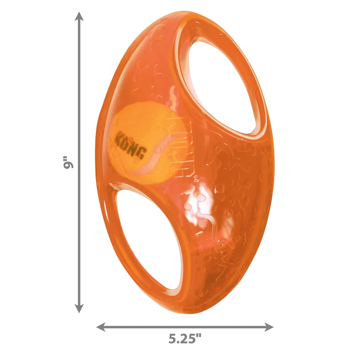 Kong Jumbler Football Dog Toy Assorted Colors Large/XL