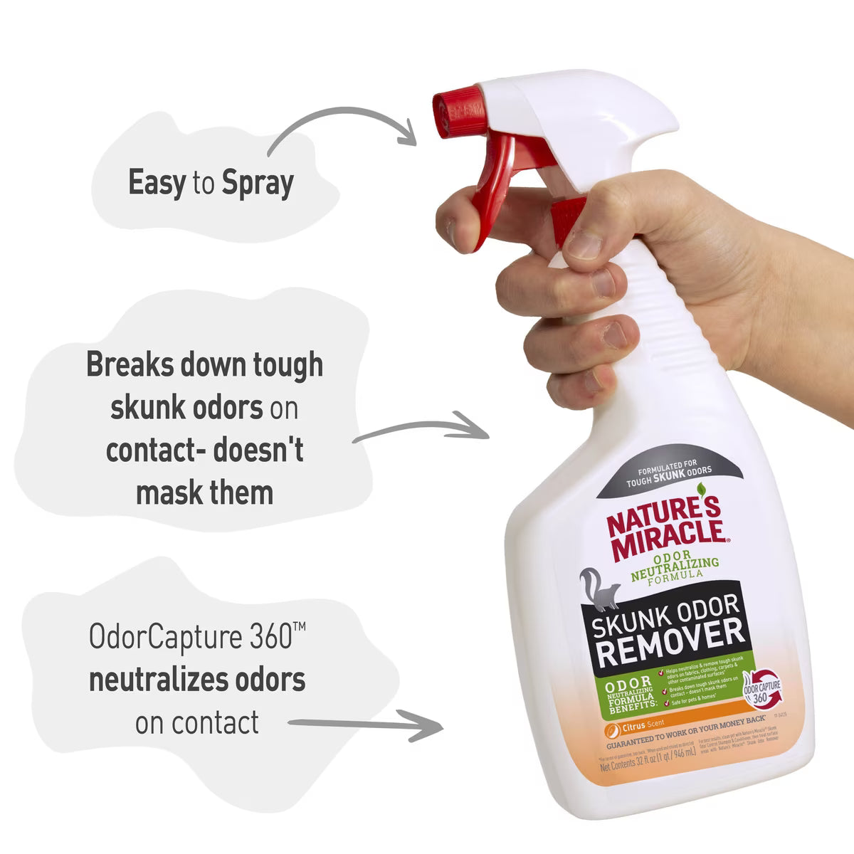Nature's Miracle Skunk Odor Remover 32oz