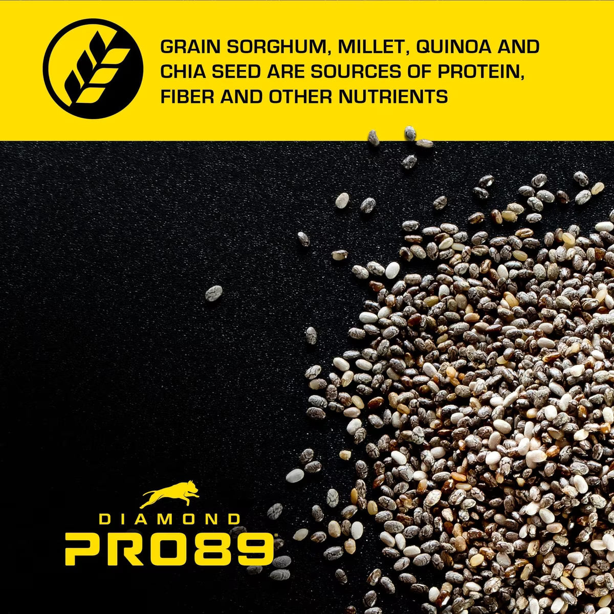 Diamond Pro89 Adult High Protein Beef, Pork, & Ancient Grains Formula Dry Dog Food 40lb