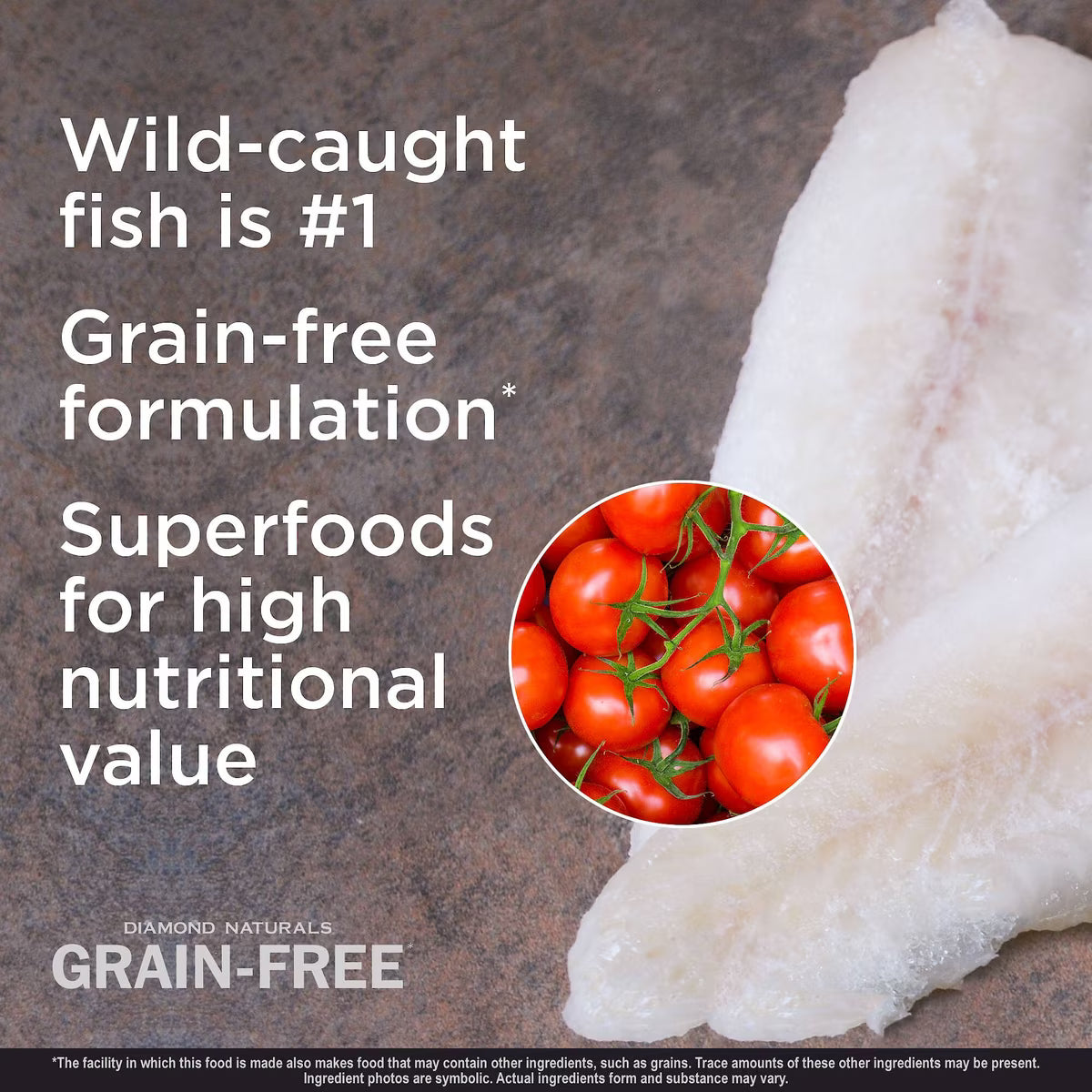 Diamond Naturals Grain-Free Whitefish & Sweet Potato Formula Dry Dog Food 14lb