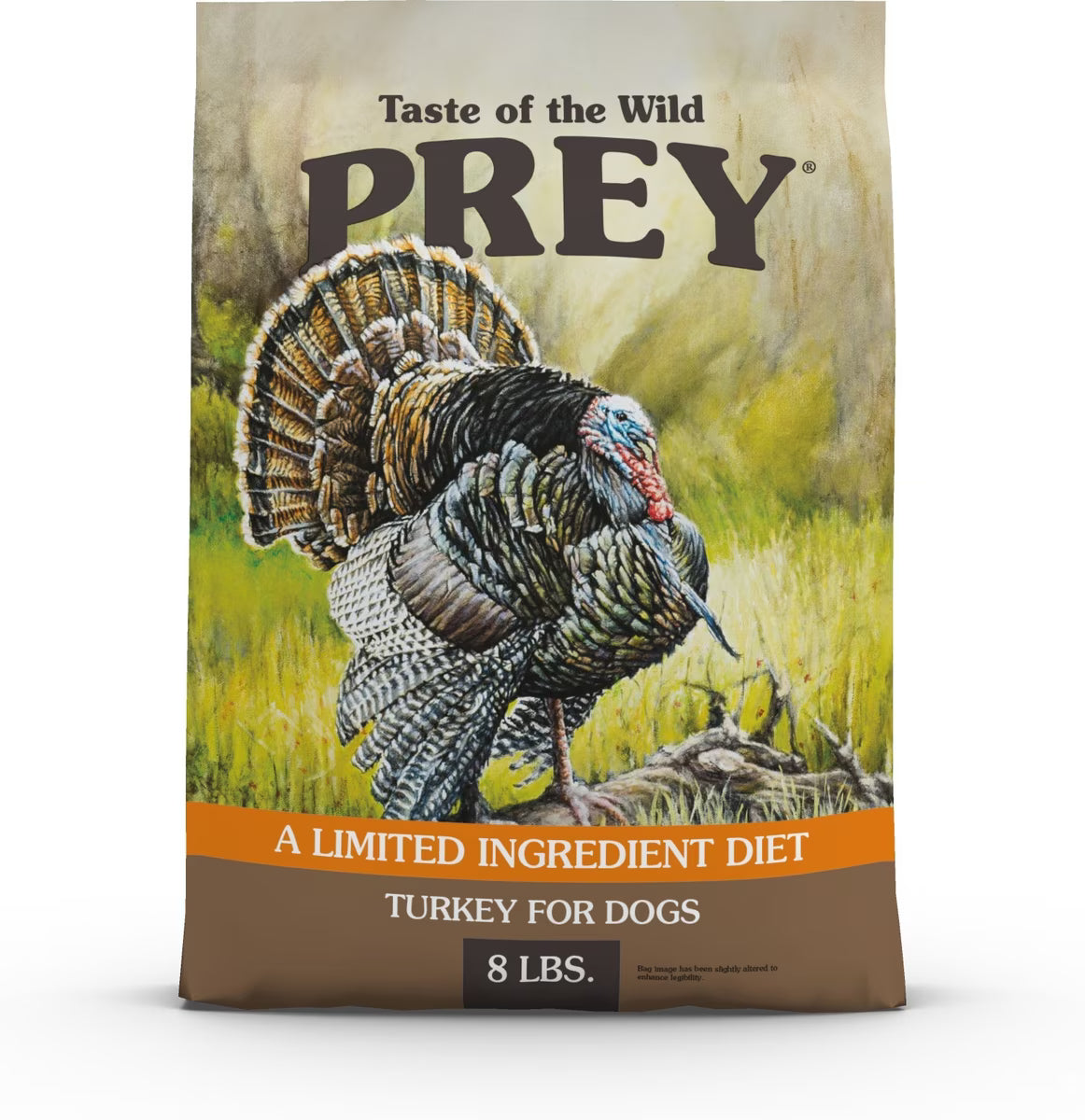 Taste of the Wild Prey Turkey All Life Stages Recipe Dry Dog Food 8lb