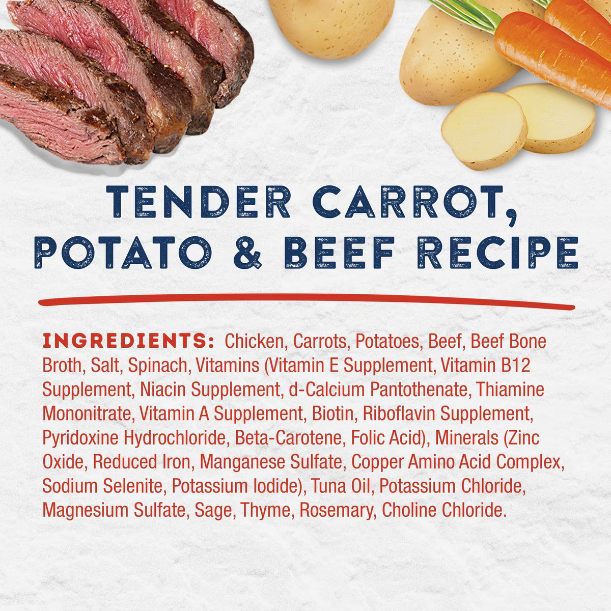 Natural Balance Platefulls Beef, Potatoes and Carrots 9oz
