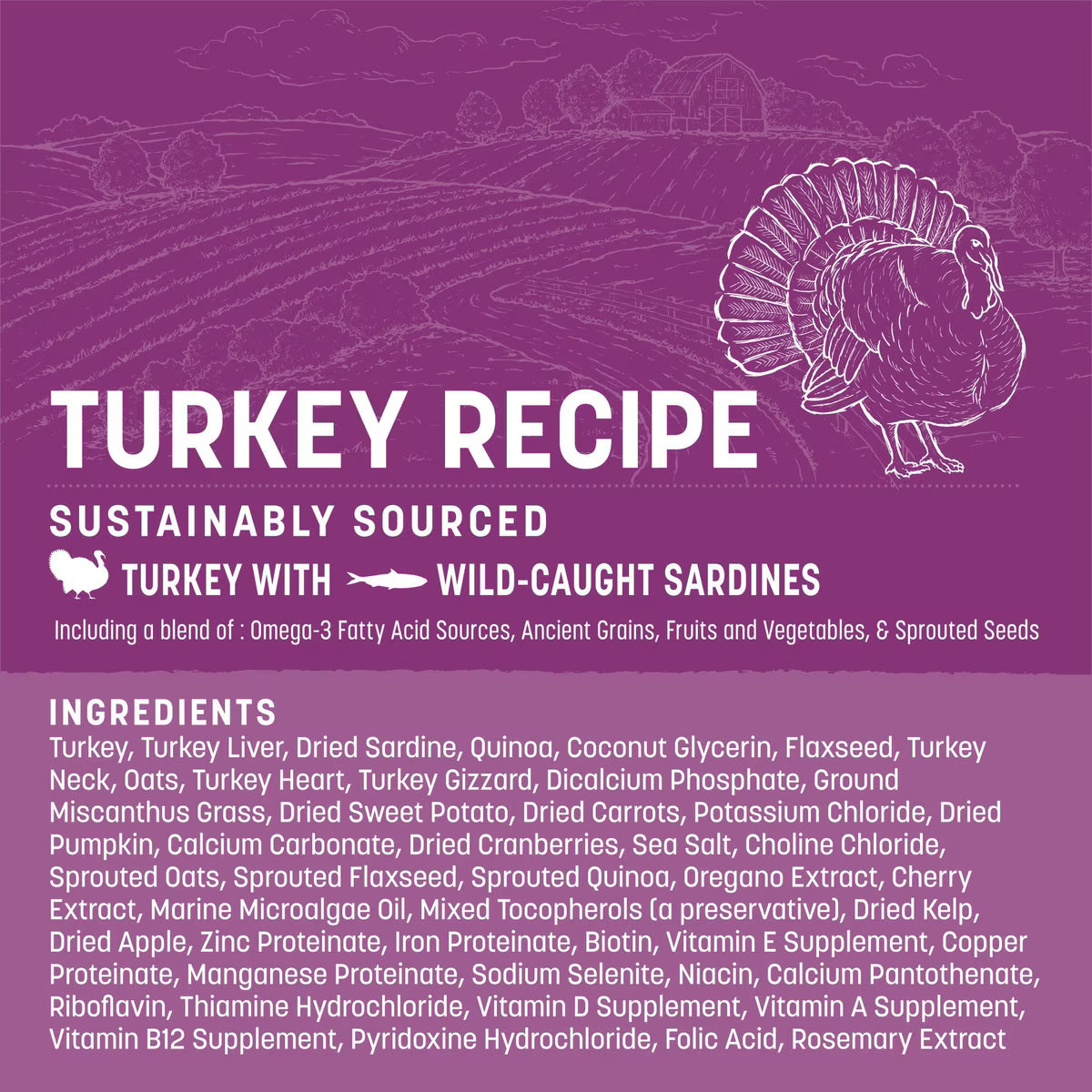 Earth Animal Wisdom Air-Dried Turkey Recipe 2LB