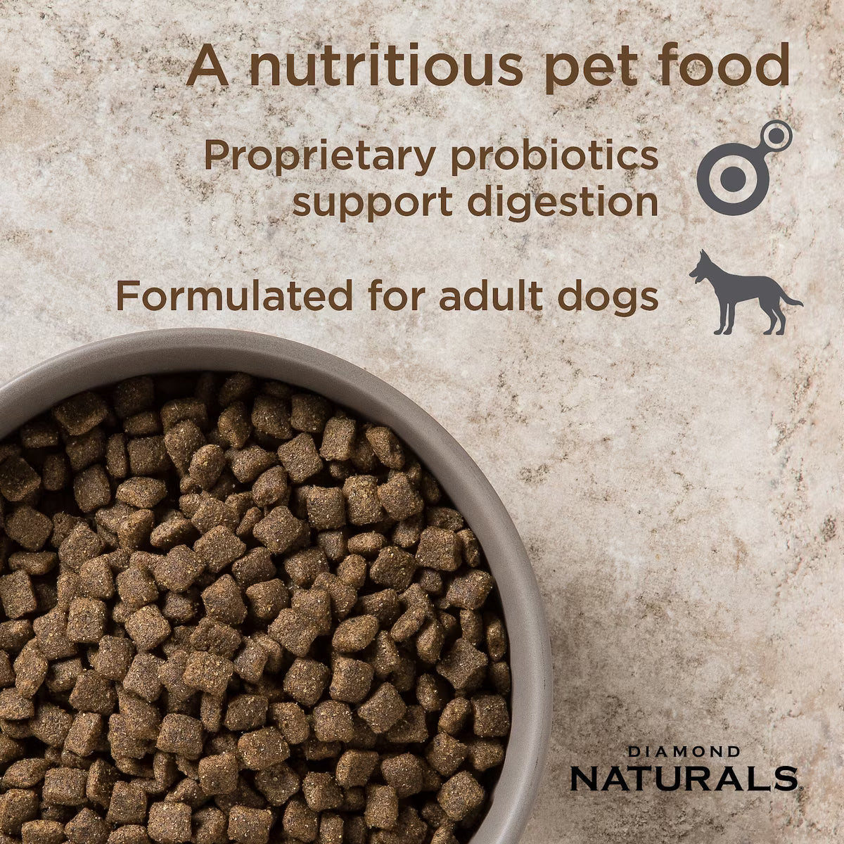 Diamond Naturals Lamb Meal & Rice Formula Adult Dry Dog Food 40lb