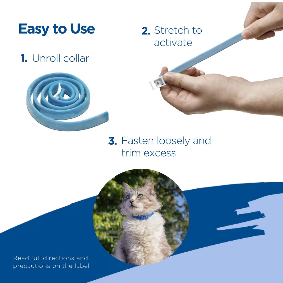 Zodiac Breakaway Flea and Tick Collar for Cats 1pk 7 Month Supply