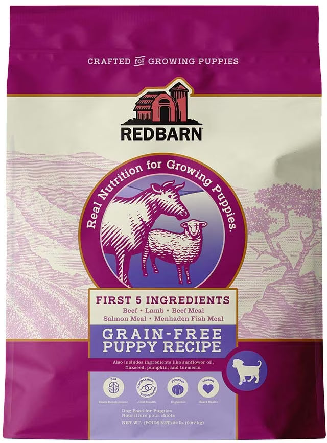 Redbarn Grain-Free Puppy Recipe Dry Dog Food 22lb