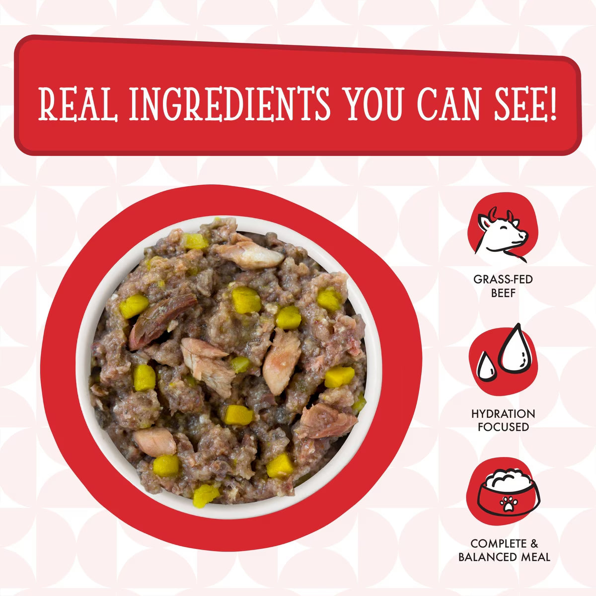 Weruva Dogs in the Kitchen The Double Dip with Beef & Wild Caught Salmon Au Jus Grain-Free Canned Dog Food 10oz