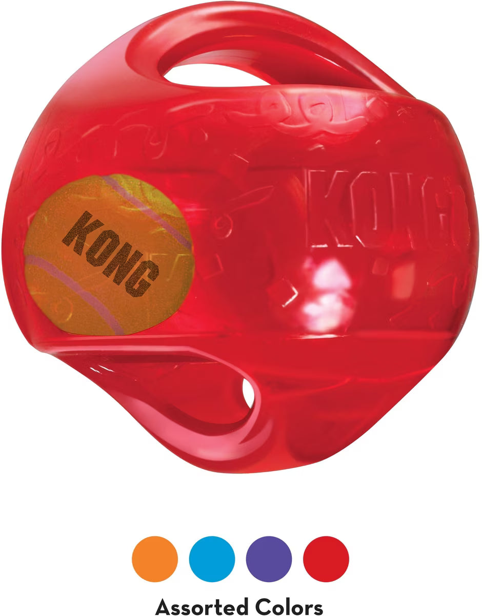 Kong Jumbler Ball Dog Toy Assorted Colors Medium/Large