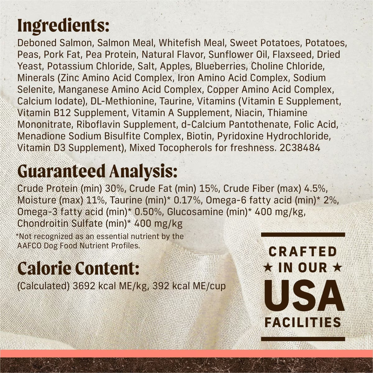 Merrick Grain-Free Real Salmon & Sweet Potato Recipe Dry Dog Food 4lb