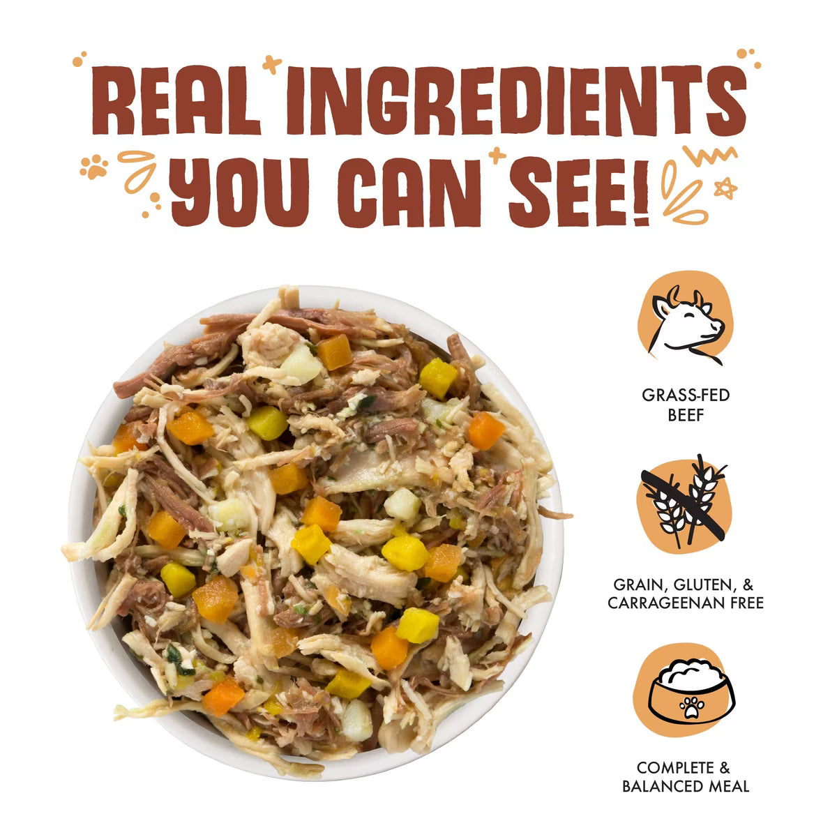 Weruva Wok the Dog with Chicken, Beef & Pumpkin in Gravy Grain-Free 5.5oz