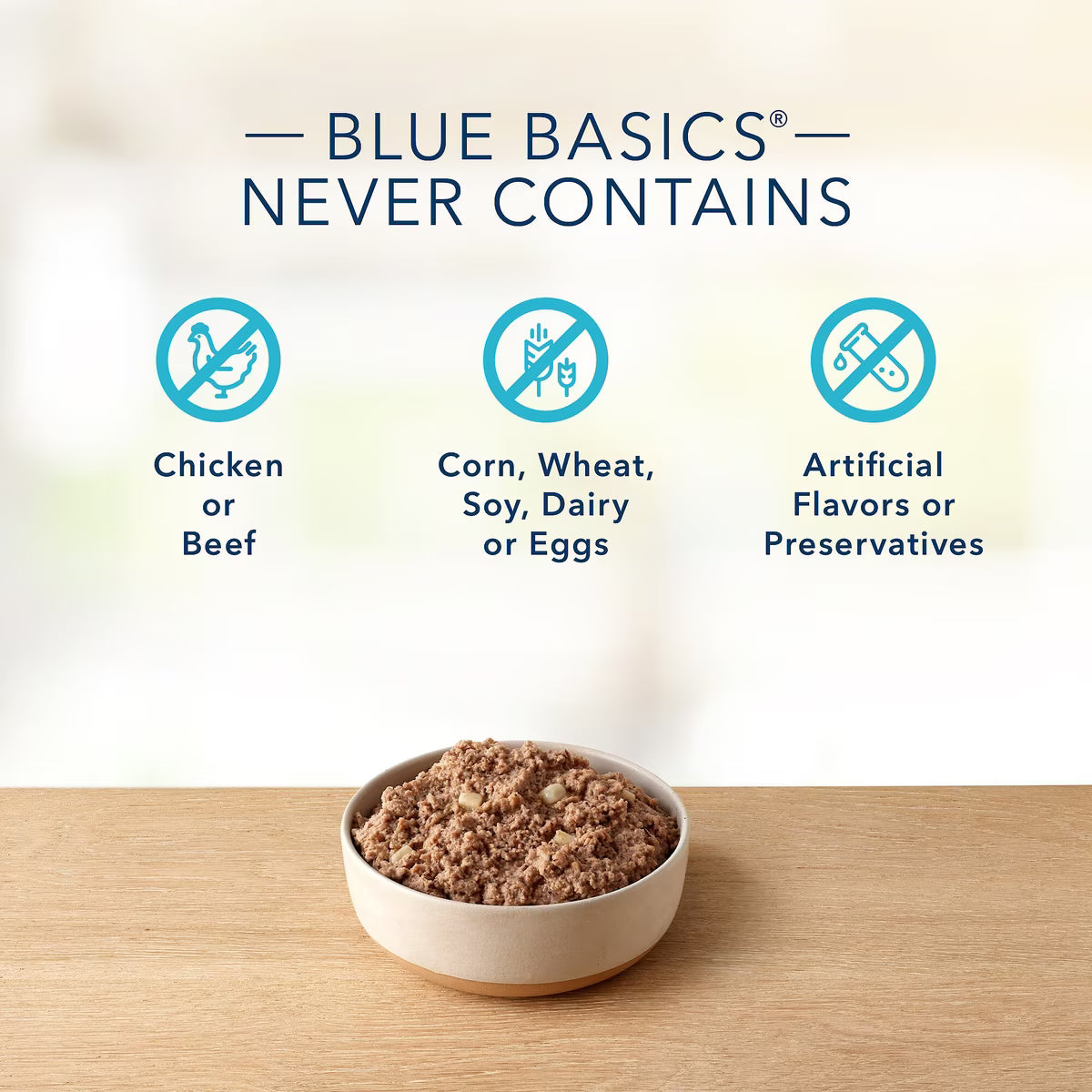 Blue Buffalo Basics Skin & Stomach Care Grain-Free Turkey & Potato Canned Dog Food 12.5oz