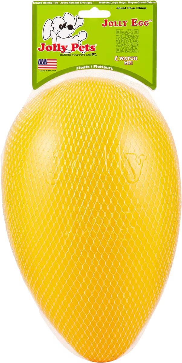 JOLLY EGG YELLOW 12"