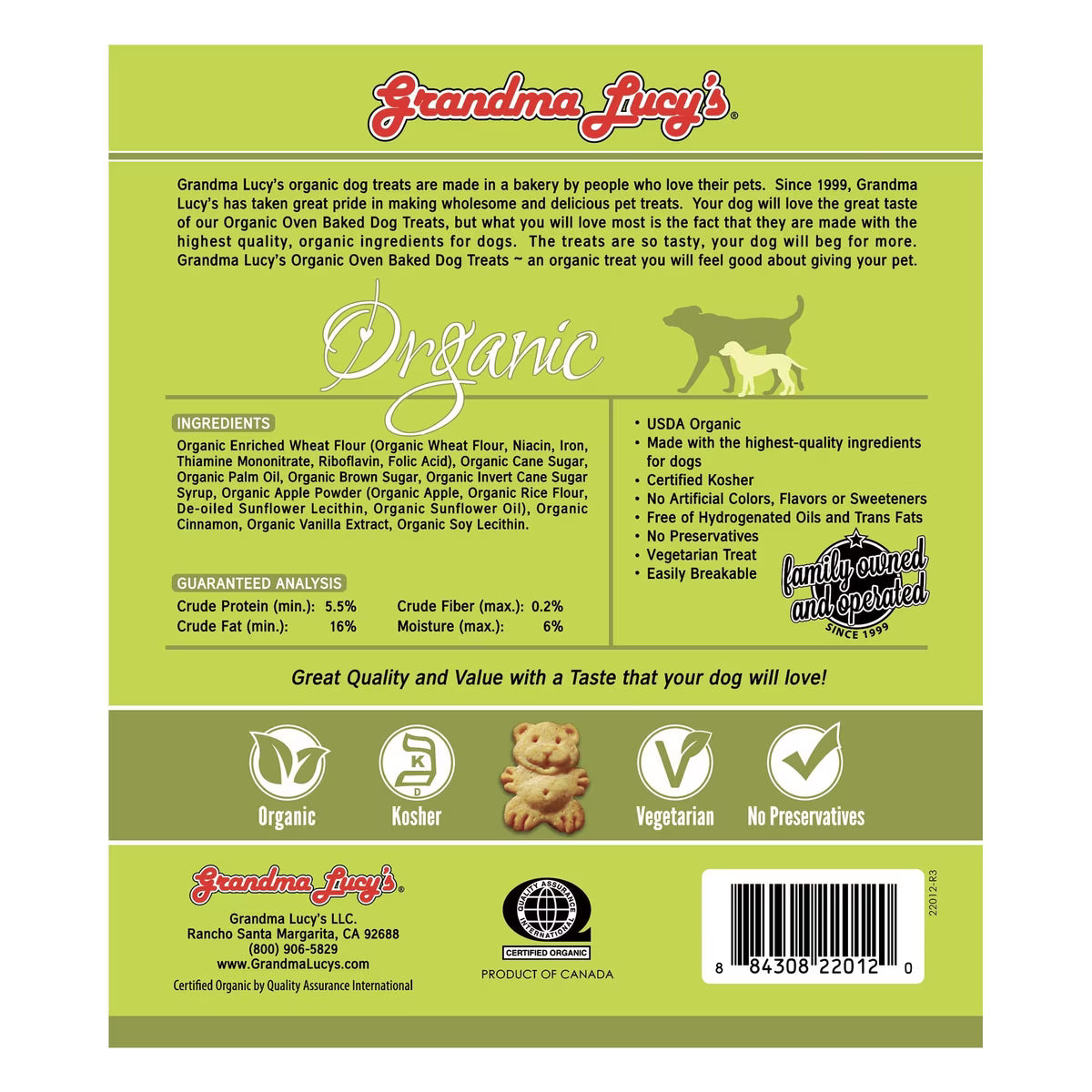 GRANDMA LUCY'S APPLE 14OZ