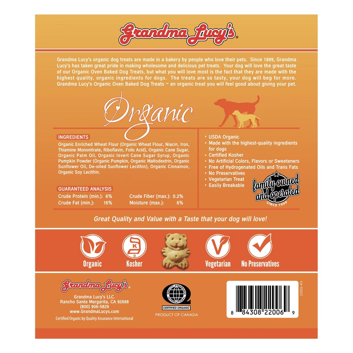GRANDMA LUCY'S PUMPKIN 14OZ