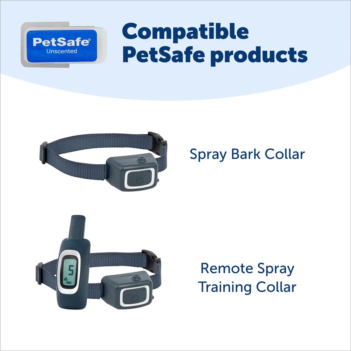 PetSafe Unscented Replacement Spray Cartridges for Spray Dog Bark & Training Collar 3pk