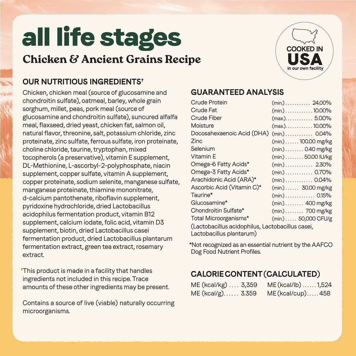 CANIDAE All Life Stages Real Chicken & Ancient Grains Recipe Dry Dog Food 5lbs