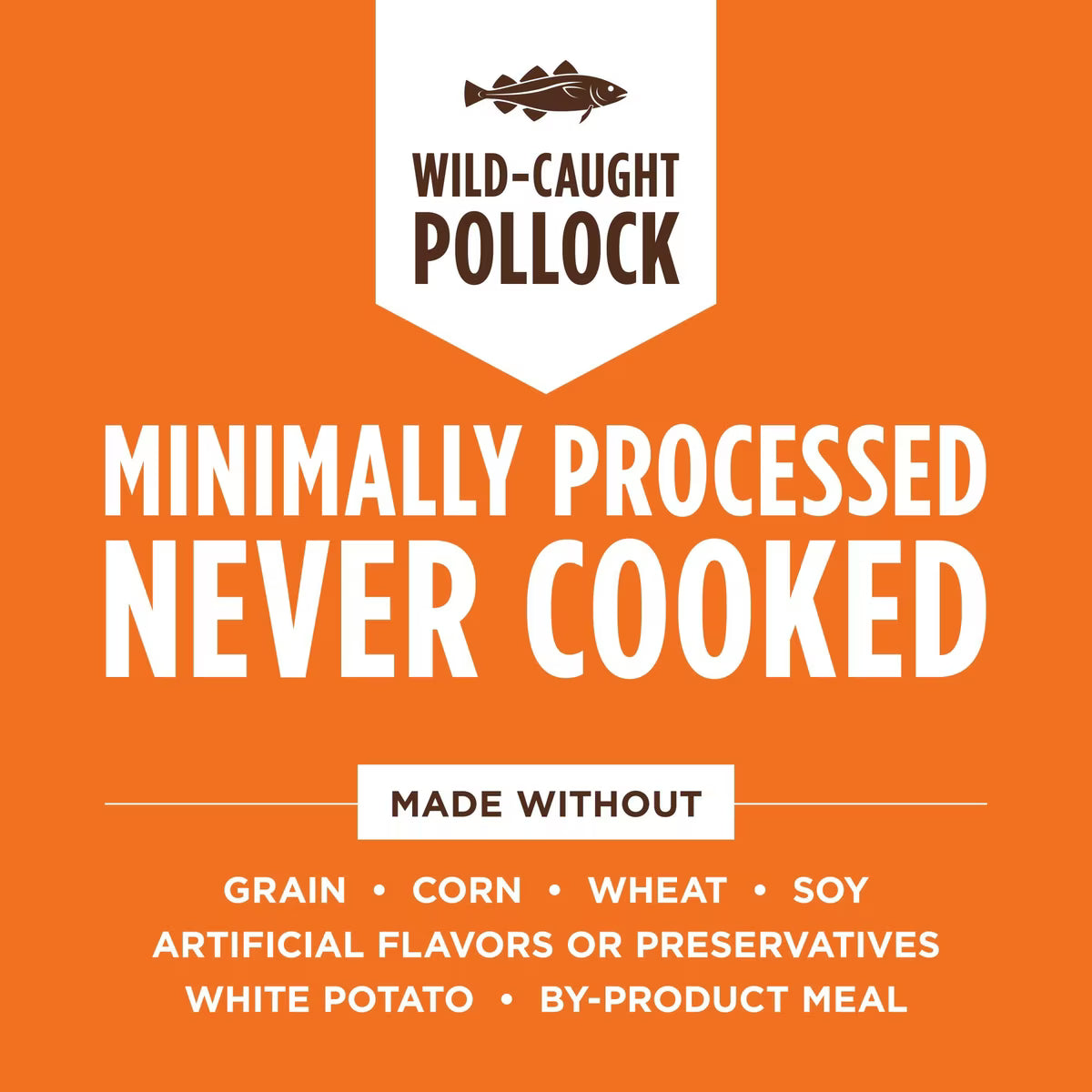 Instinct Raw Boost Mixers Wild Caught Alaskan Pollock Recipe High-Protein Grain-Free Freeze-Dried Dog Food Topper 5oz