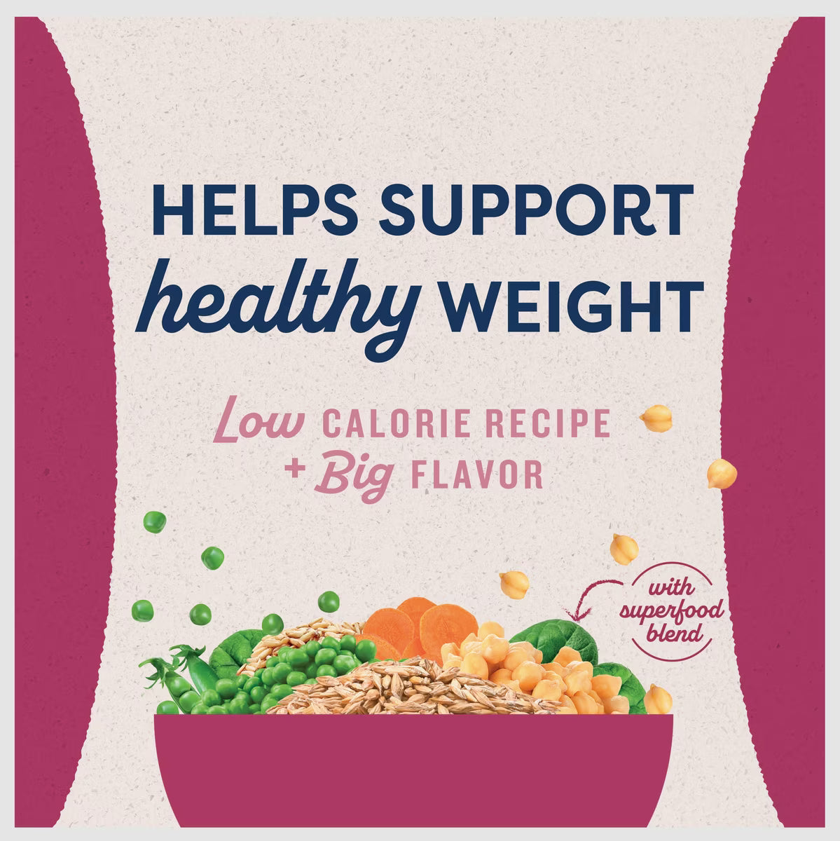 Natural Balance Fat Dogs Chicken & Salmon Weight Management Formula Dry Dog Food 4lb