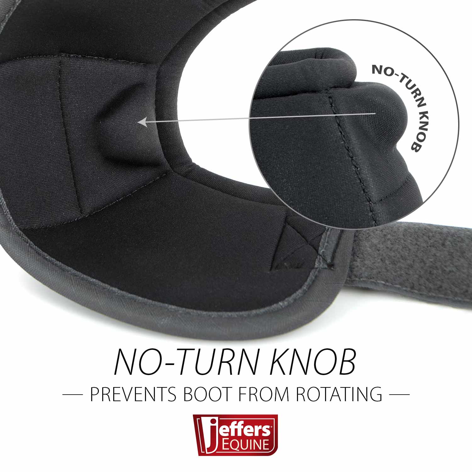 No-Turn Bell Boots for Horses, Solid Colors, 2 ct