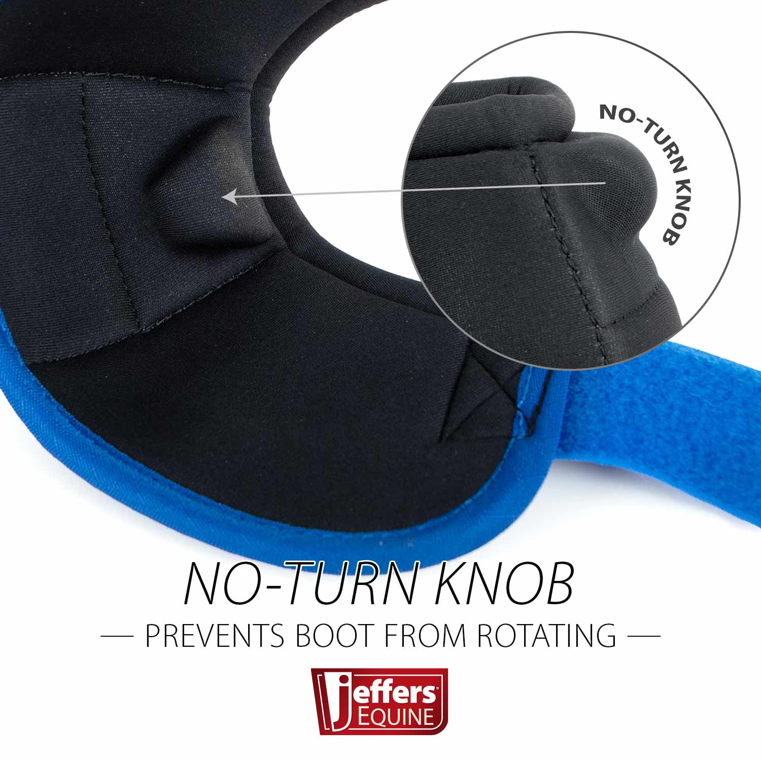 No-Turn Bell Boots for Horses, Solid Colors, 2 ct