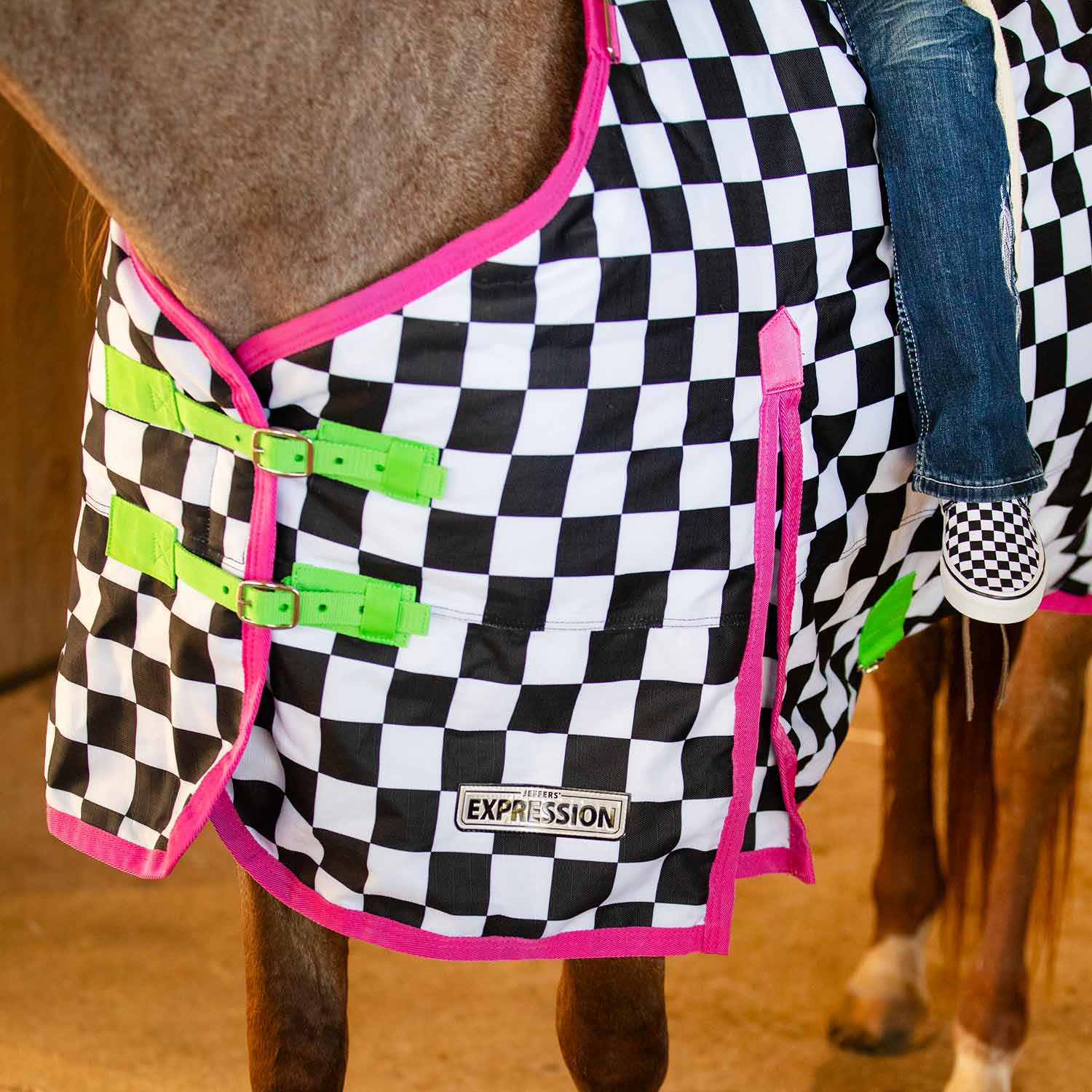 Expression 1200 Denier Standard Neck Horse Turnout Sheet, 0 Gram
