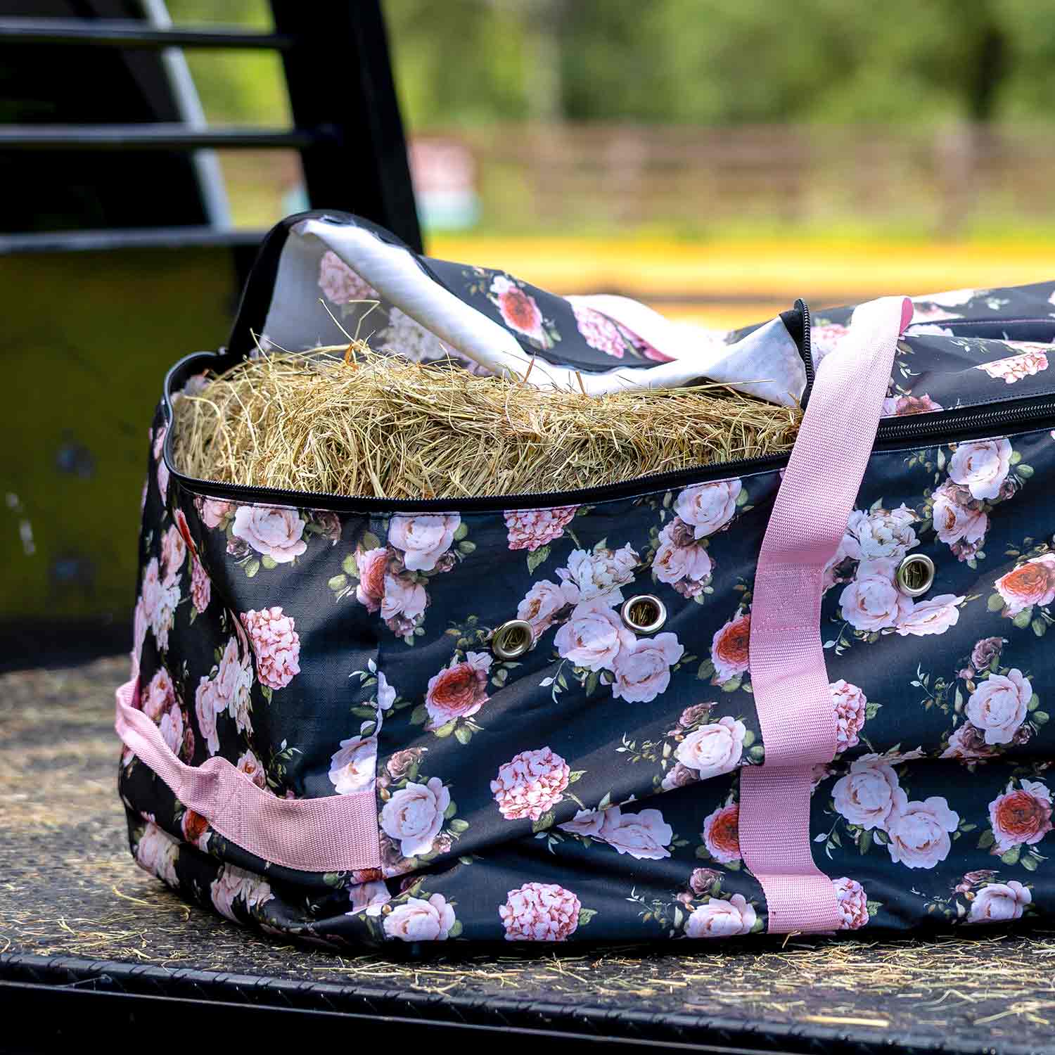 Expression Full Hay Bale Tote Bag