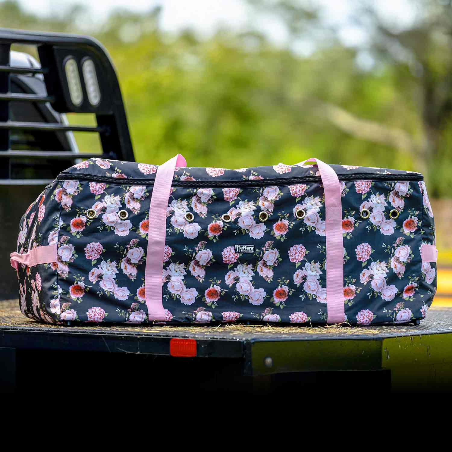Expression Full Hay Bale Tote Bag