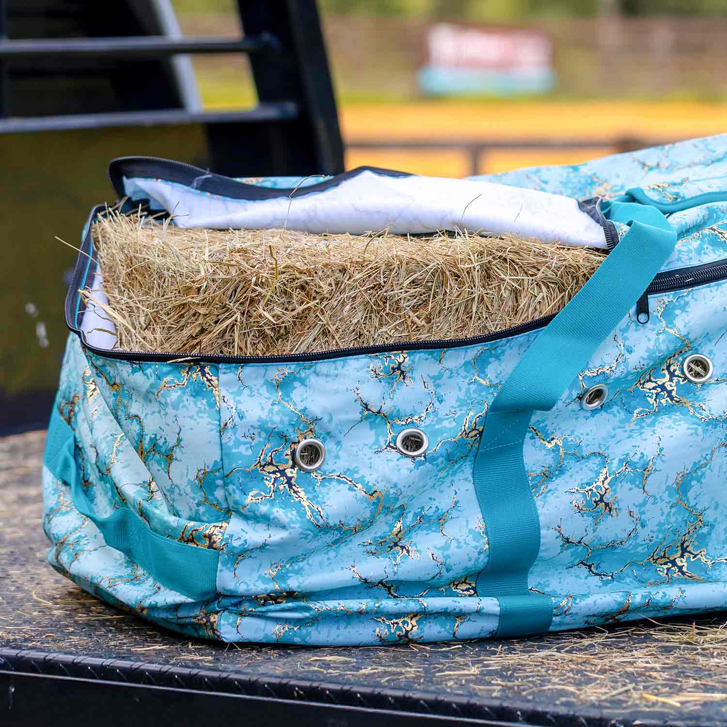 Expression Full Hay Bale Tote Bag