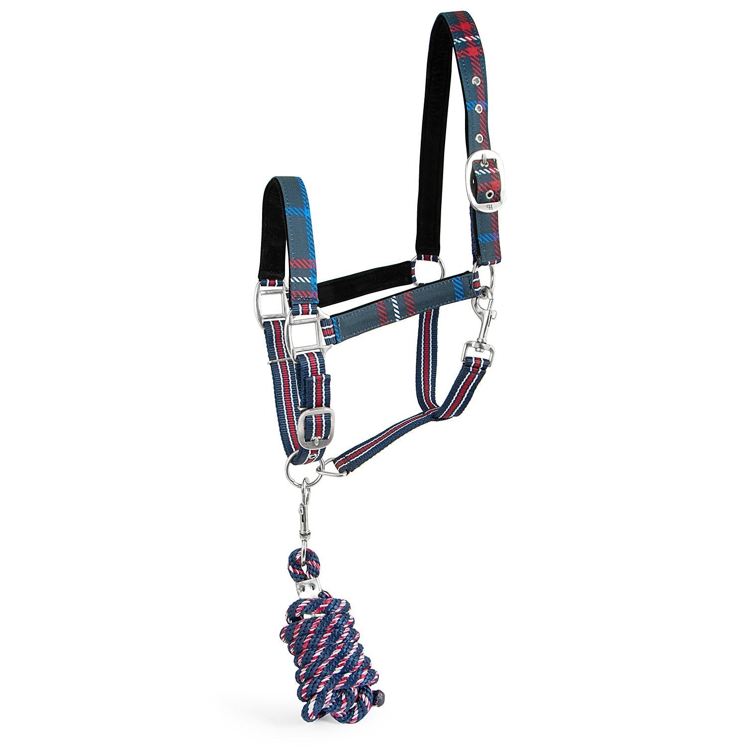 Matching Horse Halter & Lead Rope 2 Piece Set, Full Size