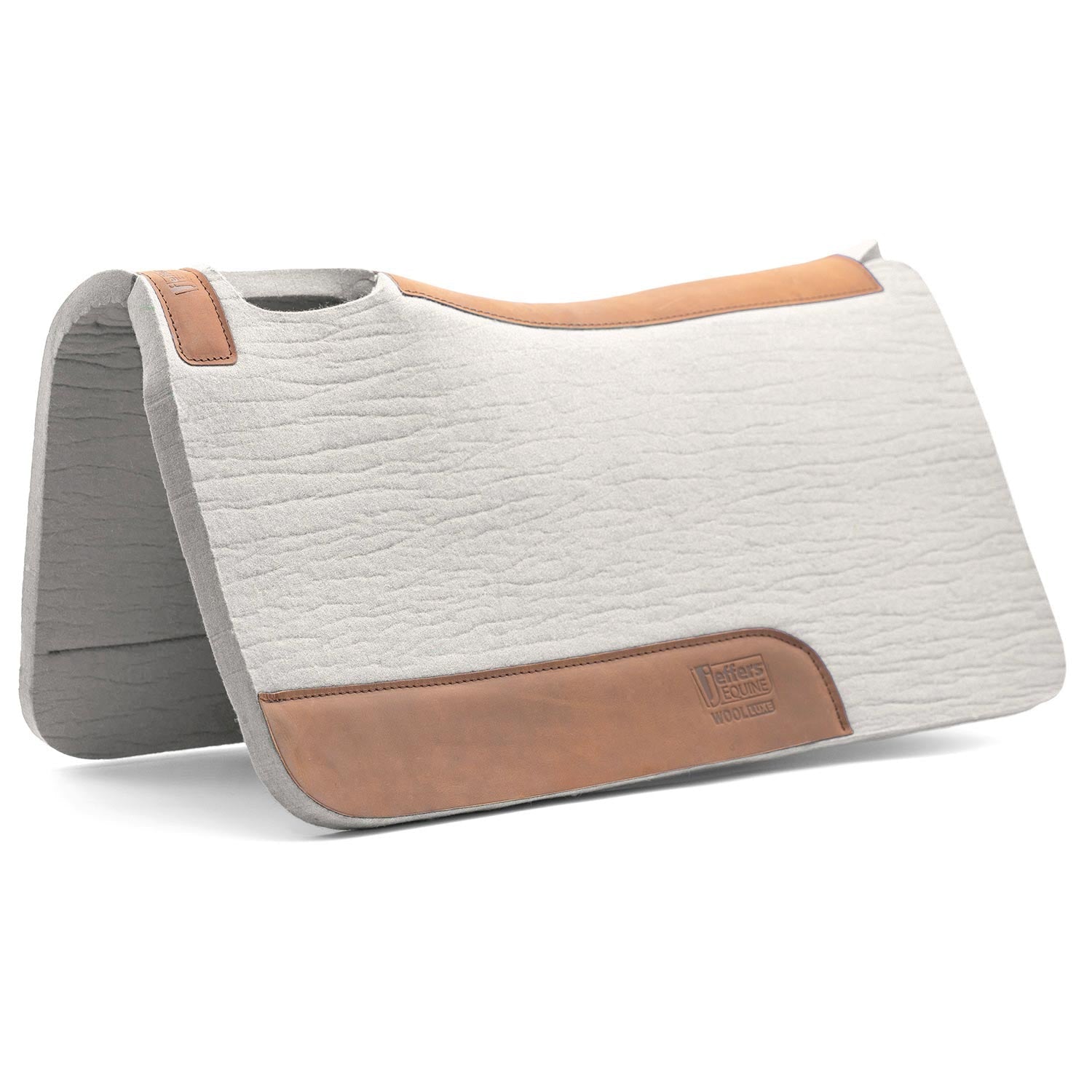 WoolLuxe 100% Wool Equine Saddle Pad – Cushioned, Breathable, and Shock-Absorbing