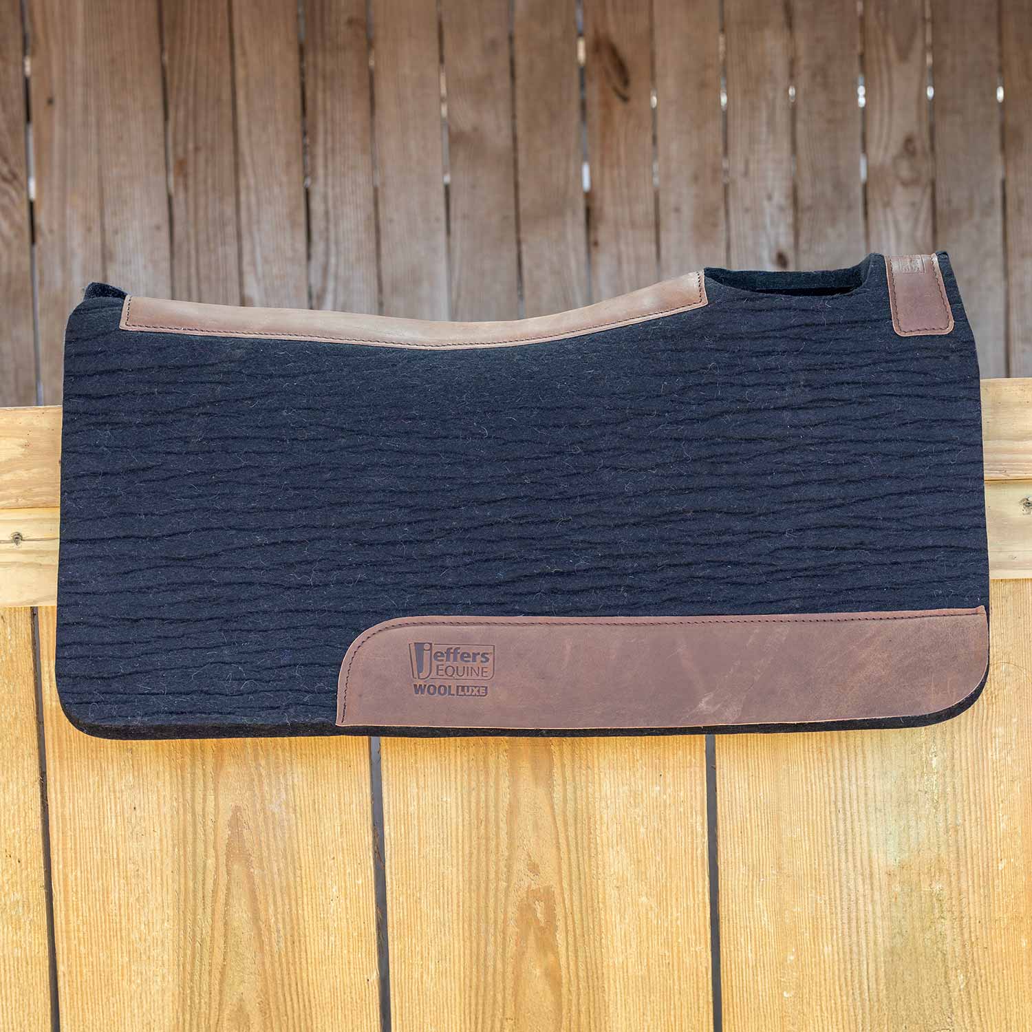 WoolLuxe 100% Wool Equine Saddle Pad – Cushioned, Breathable, and Shock-Absorbing