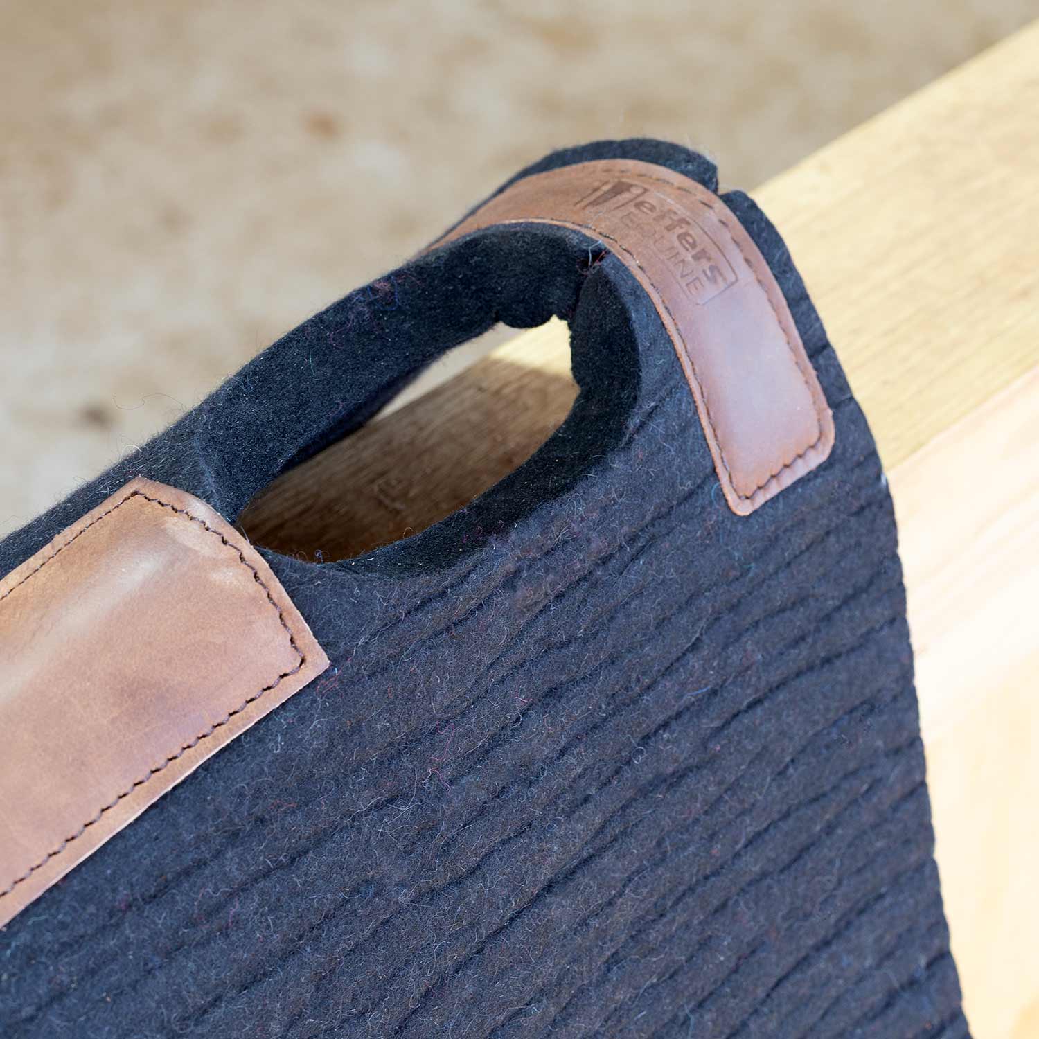 WoolLuxe 100% Wool Equine Saddle Pad – Cushioned, Breathable, and Shock-Absorbing
