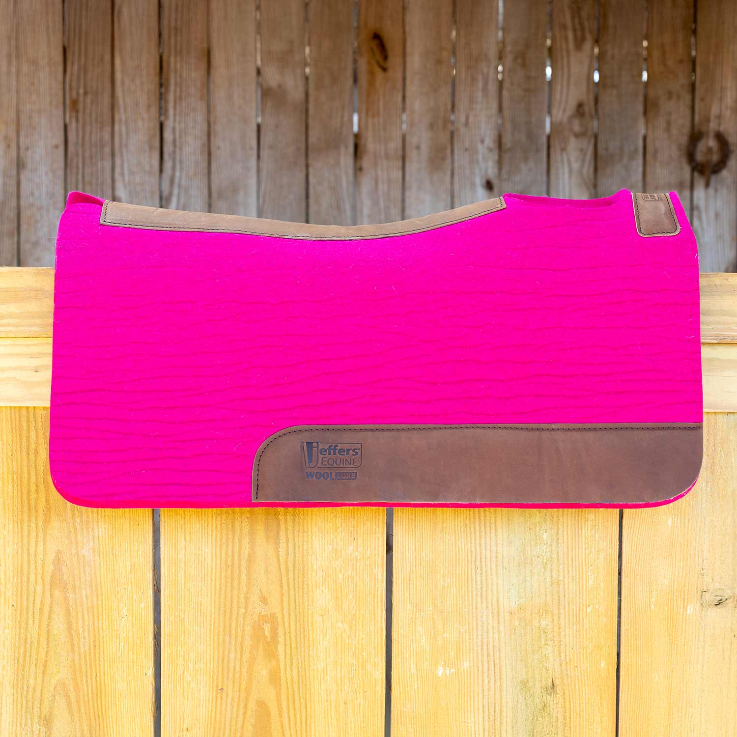 WoolLuxe 100% Wool Equine Saddle Pad – Cushioned, Breathable, and Shock-Absorbing
