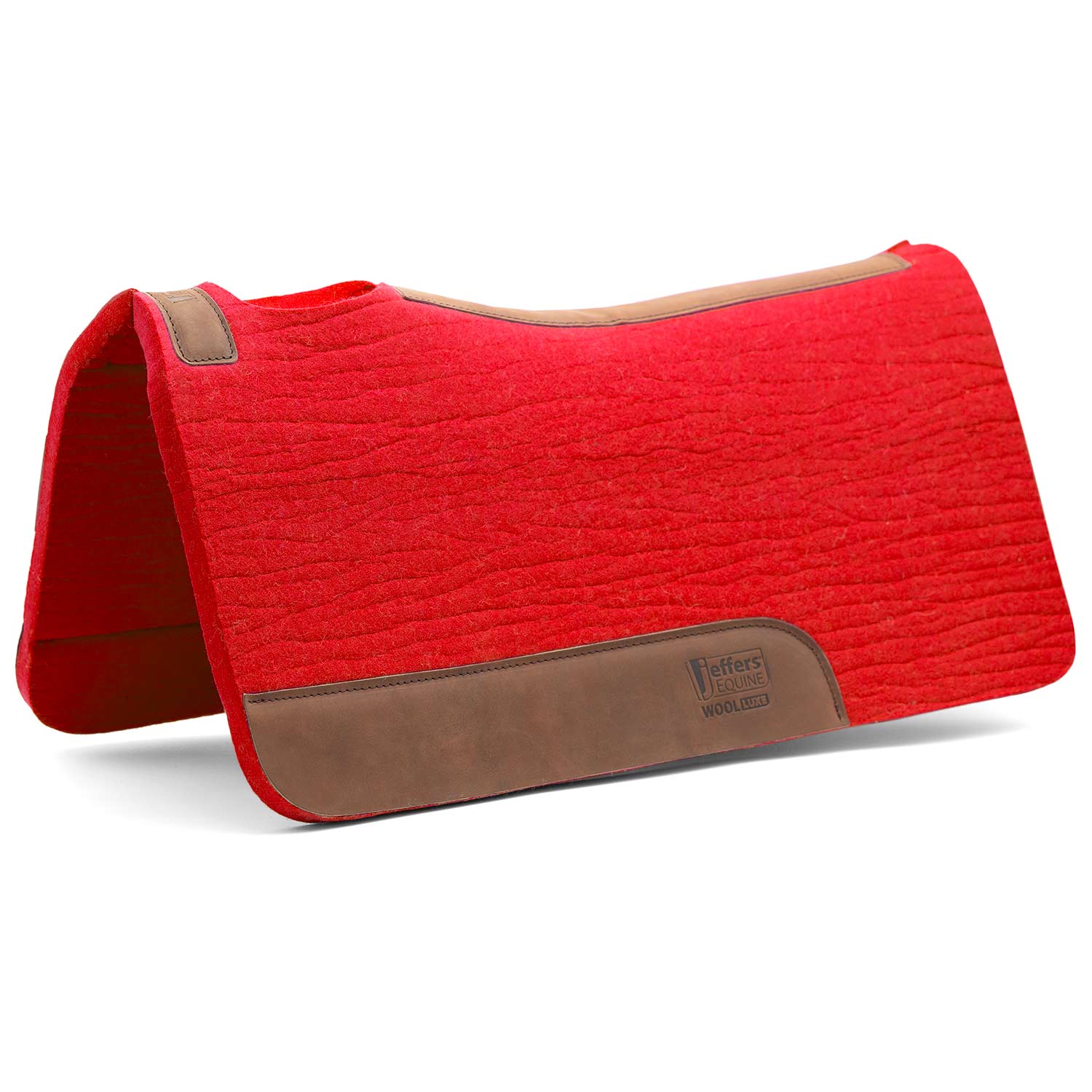 WoolLuxe 100% Wool Equine Saddle Pad – Cushioned, Breathable, and Shock-Absorbing