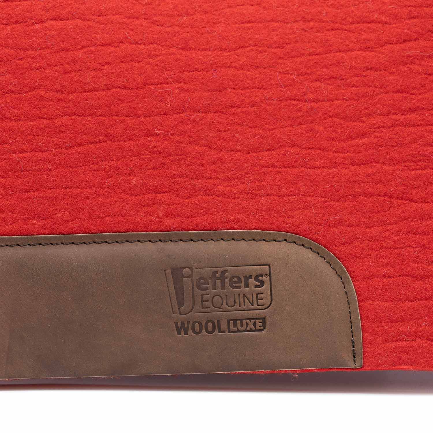 WoolLuxe 100% Wool Equine Saddle Pad – Cushioned, Breathable, and Shock-Absorbing