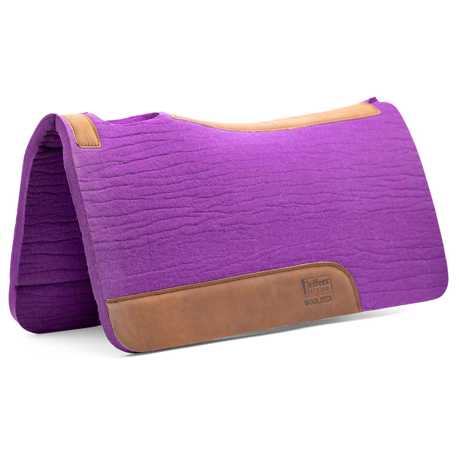 WoolLuxe 100% Wool Equine Saddle Pad – Cushioned, Breathable, and Shock-Absorbing