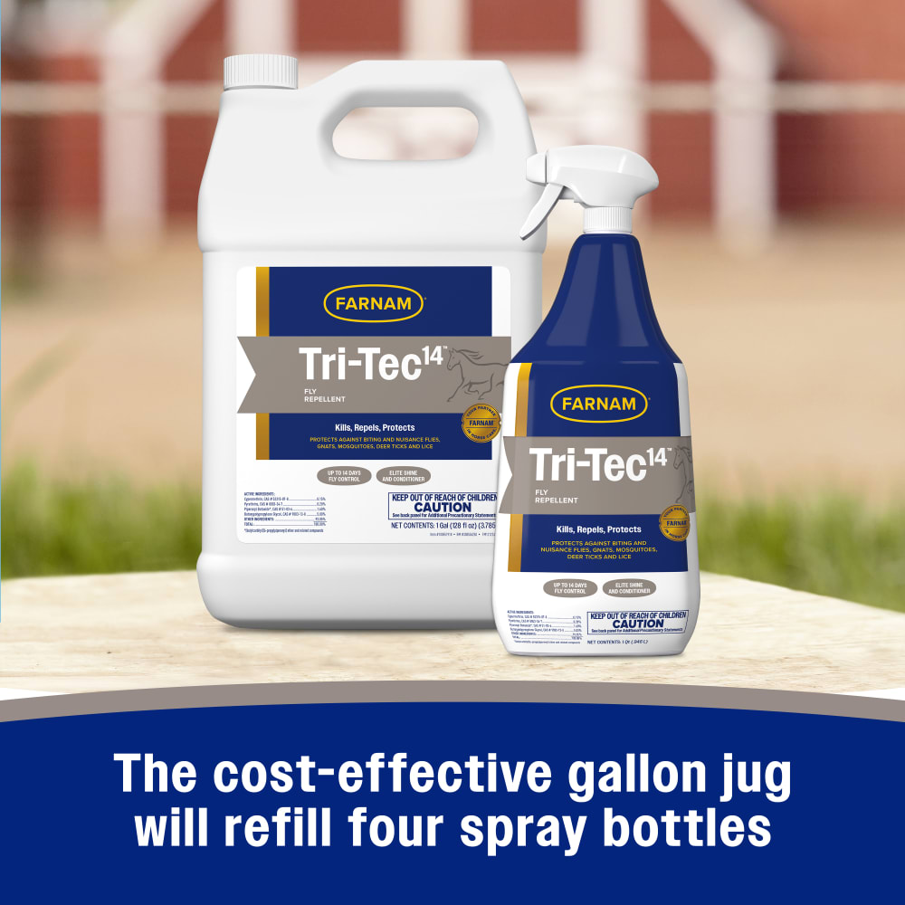 Farnam Tri-Tec 14 Fly Repellent Horse Fly Spray 32oz