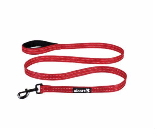 Alcott Adventures Leash For Dogs Bright Red Large