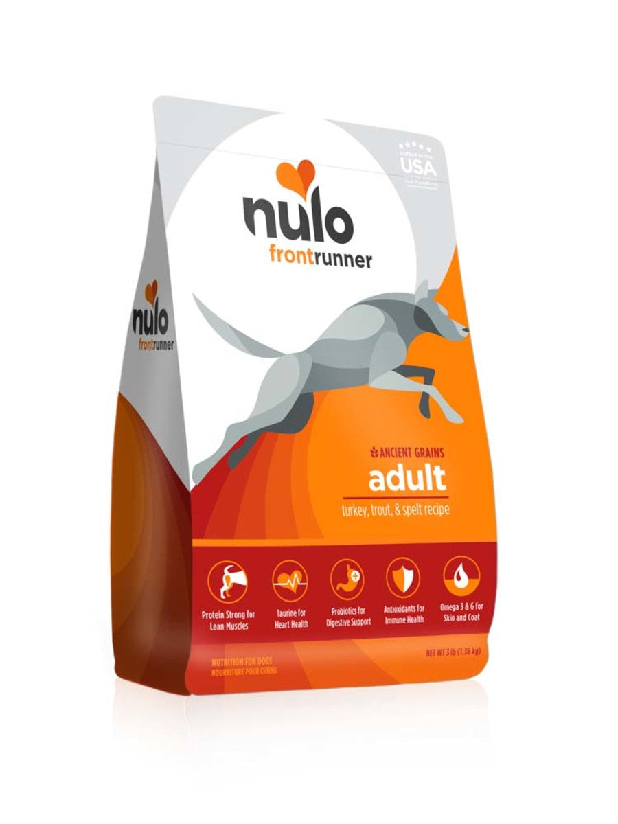 Nulo Frontrunner Dry Dog Food Turkey, Trout & Spelt 3#