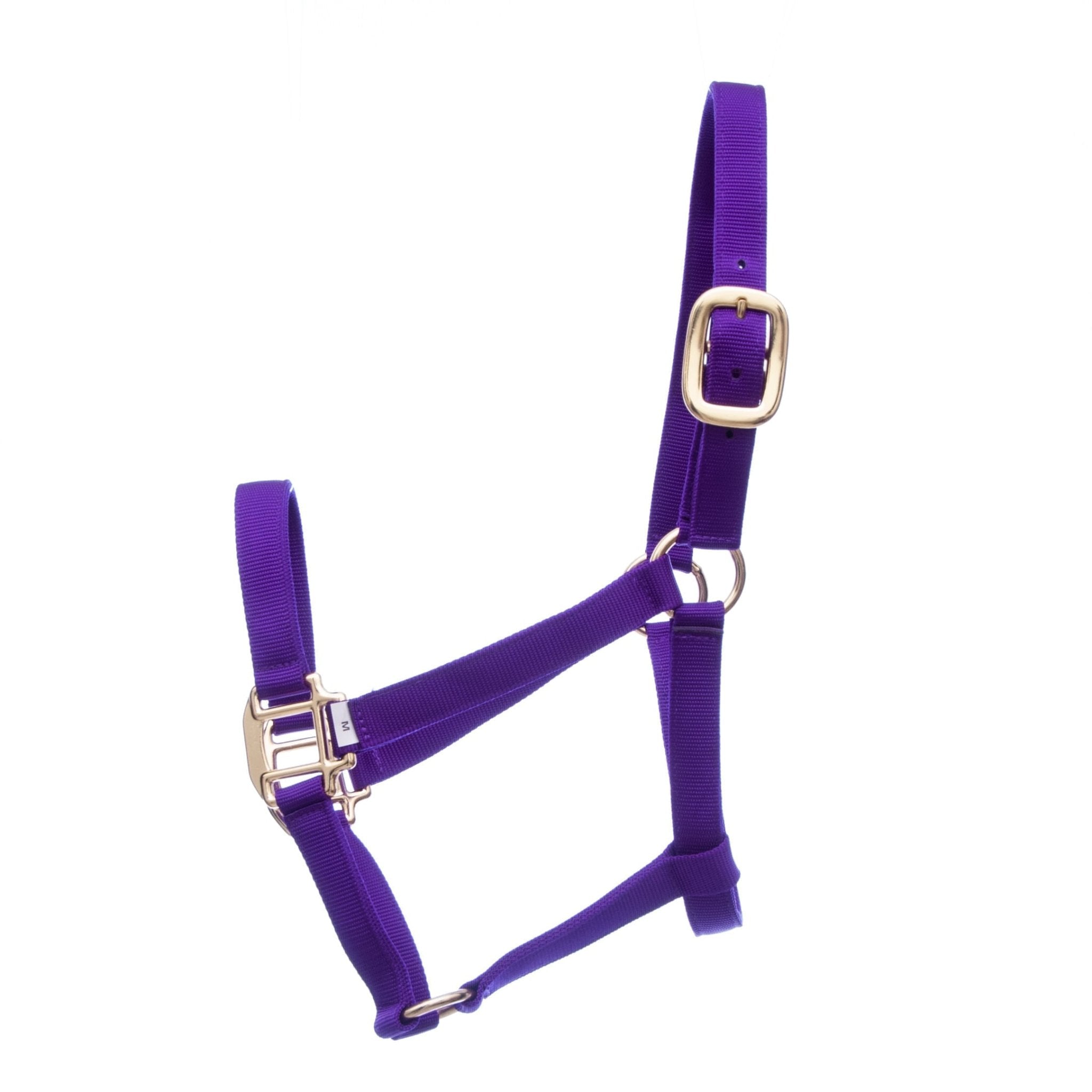 Premium Nylon Weanling & Yearling Horse Halters, 3-Ply, 1"