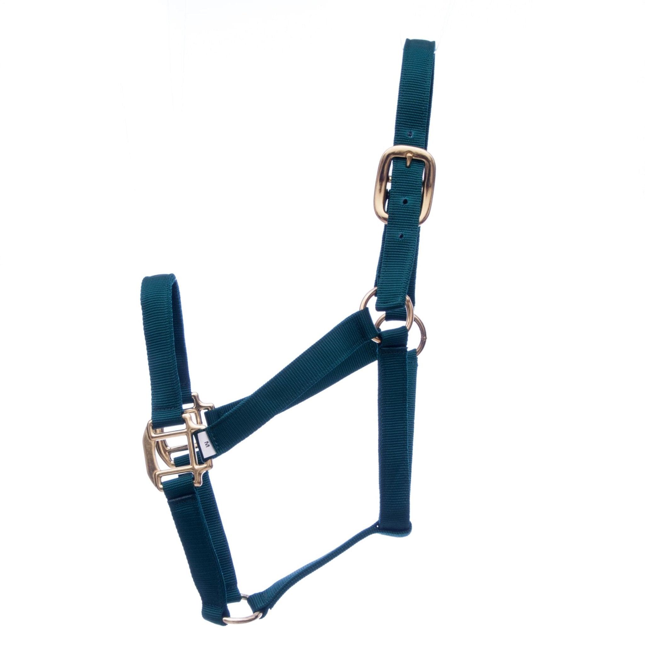 Premium Nylon Weanling & Yearling Horse Halters, 3-Ply, 1"