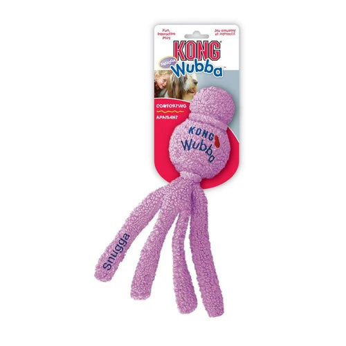 KONG Snugga Wubba Dog Toy Assorted Colors Small