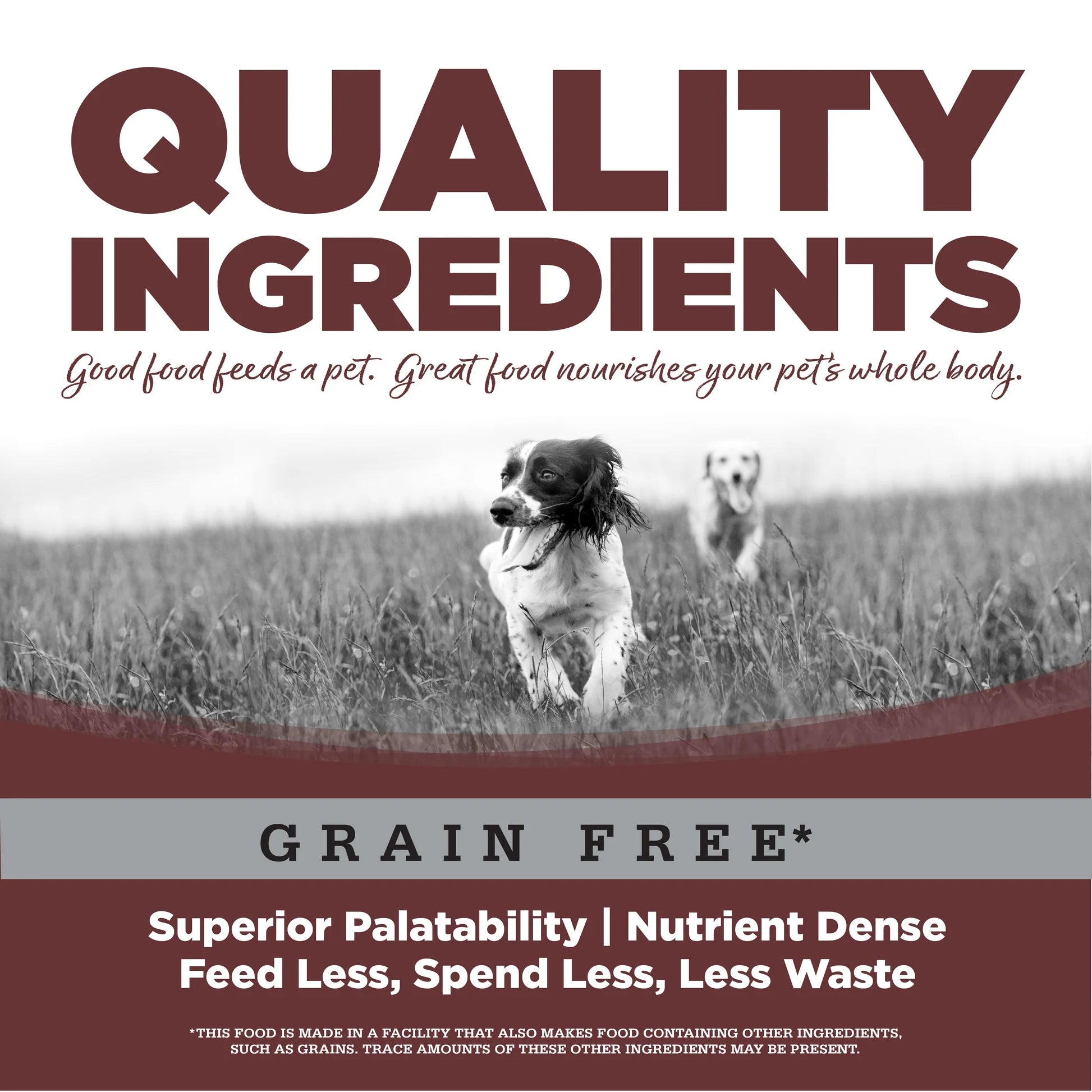 NutriSource Grain-Free Prairie Select Recipe Dry Dog Food 4lb