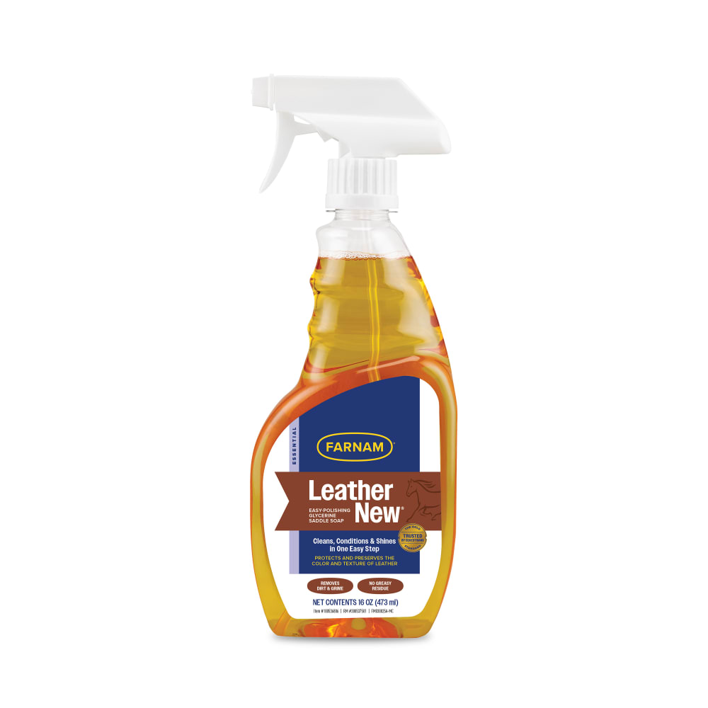 Farnam Leather New Saddle Soap & Leather Cleaner 16oz