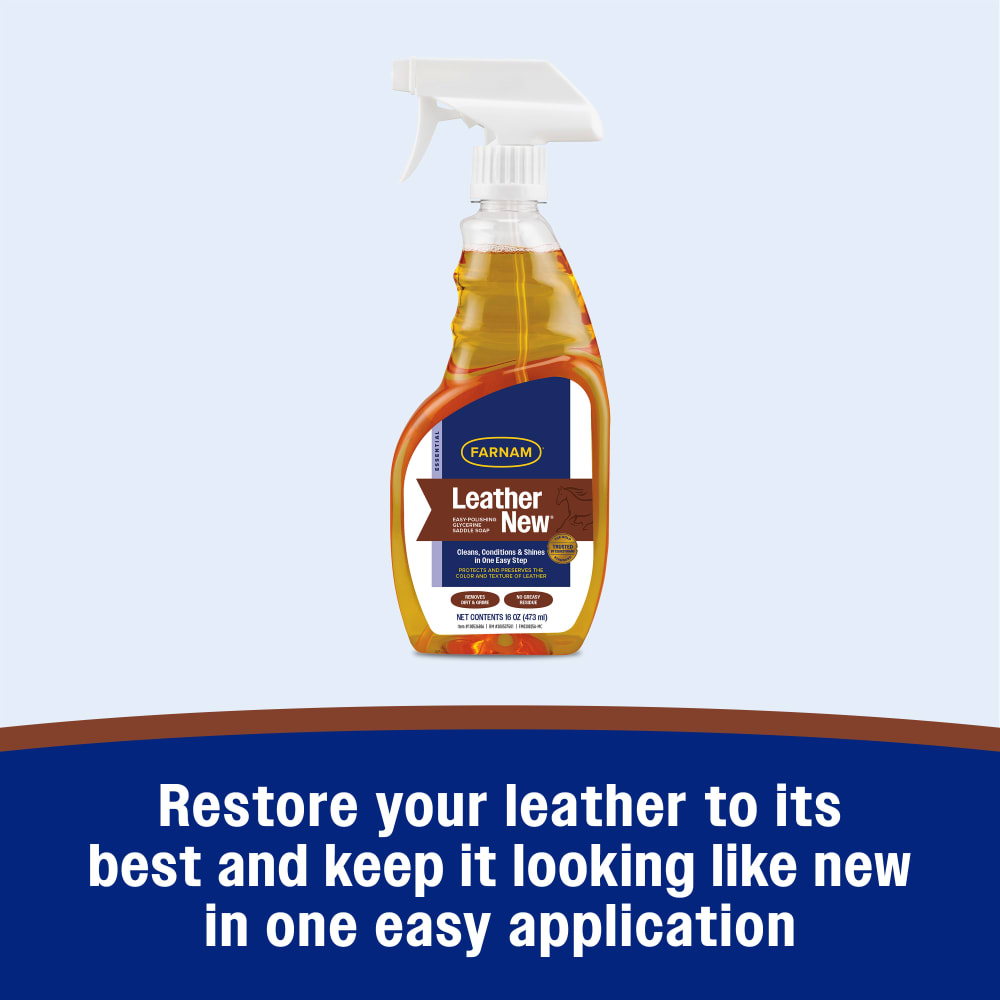 Farnam Leather New Saddle Soap & Leather Cleaner 16oz